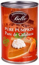 Mississippi Belle Pure Pumpkin 425g (15oz)